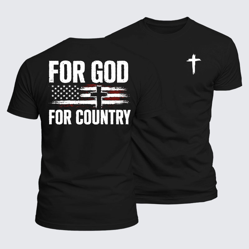 Luxe Mercerized Cotton Tee - For God For Country