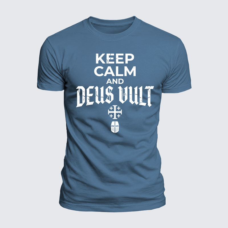 Luxe Mercerized Cotton Tee - Deus Vult