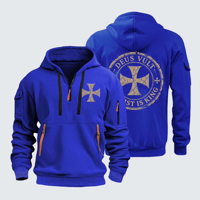 Zipper Hoodies - Deus Vult