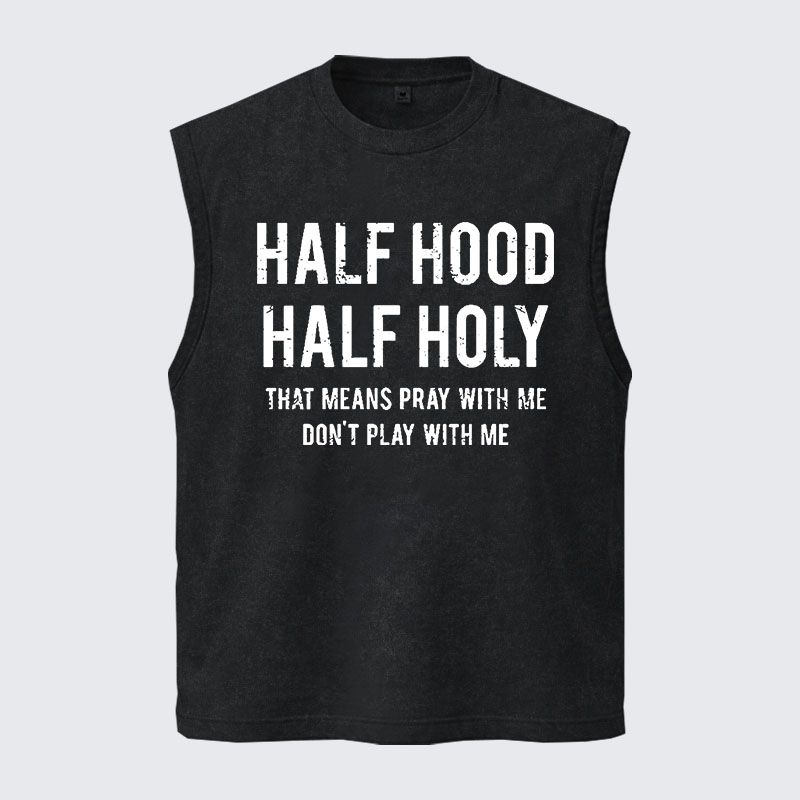 [Copy]Of Course I Talk To God Who Else Can I Trust Christian Washed Tank