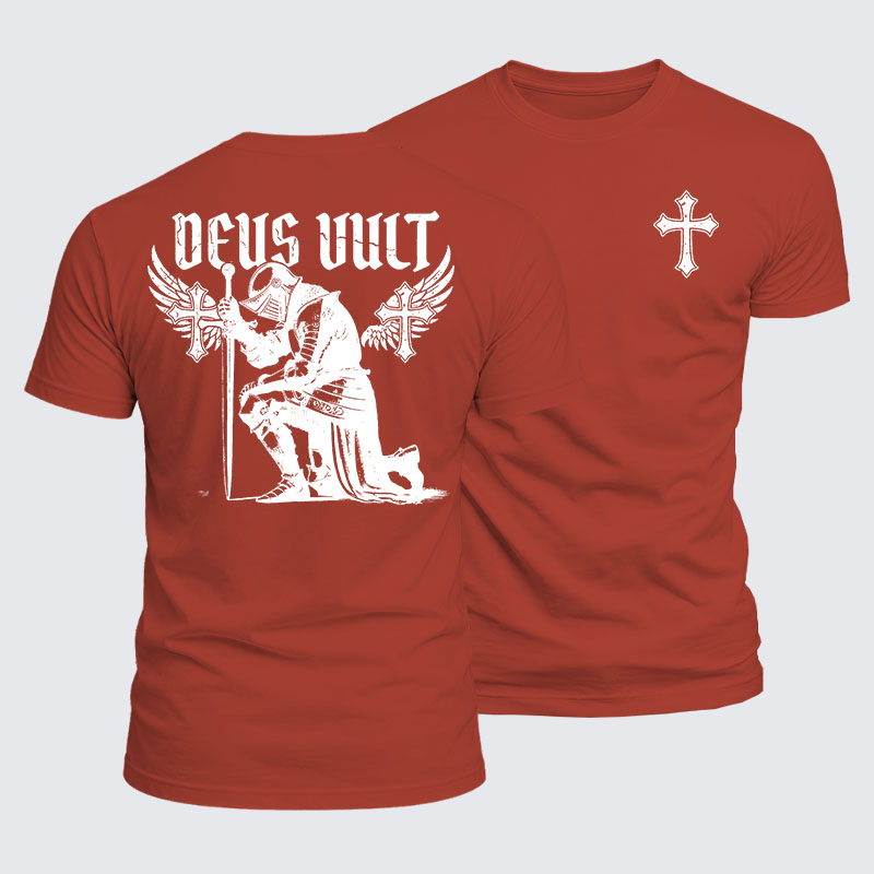 [Copy]Luxe Mercerized Cotton Tee - Deus Vult