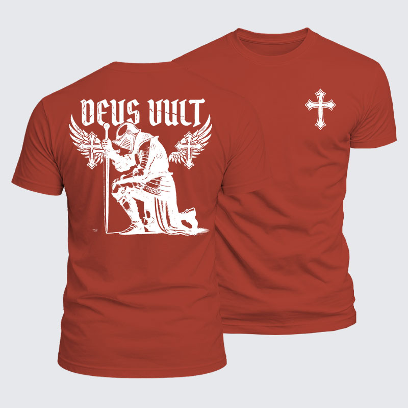 [Copy]Luxe Mercerized Cotton Tee - Deus Vult