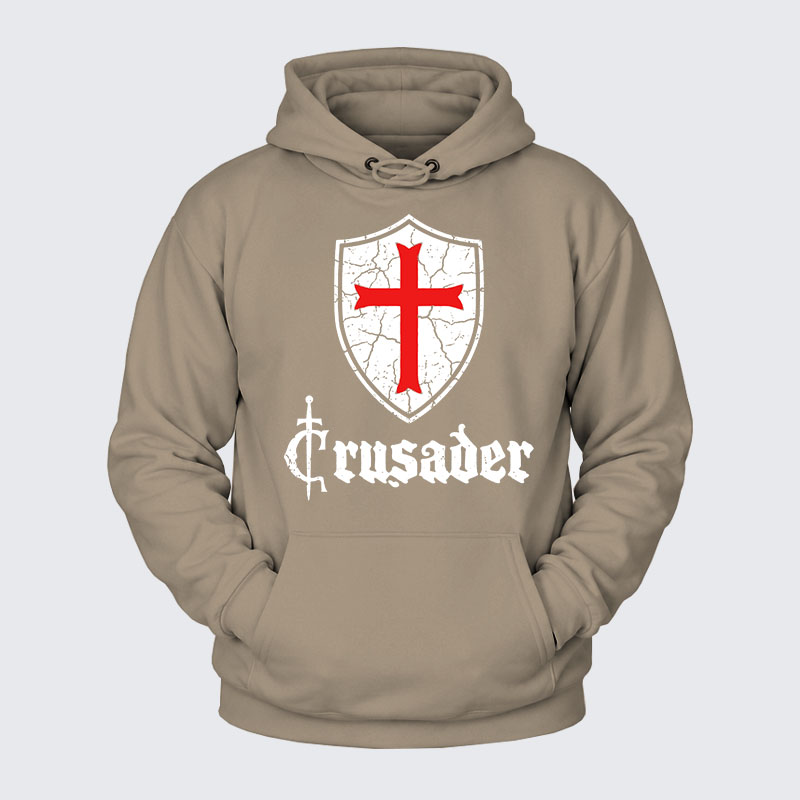 Plush Fleece-Lined Hoodie - Crusader