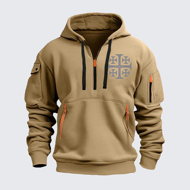 Zipper Hoodies - Deus Vult