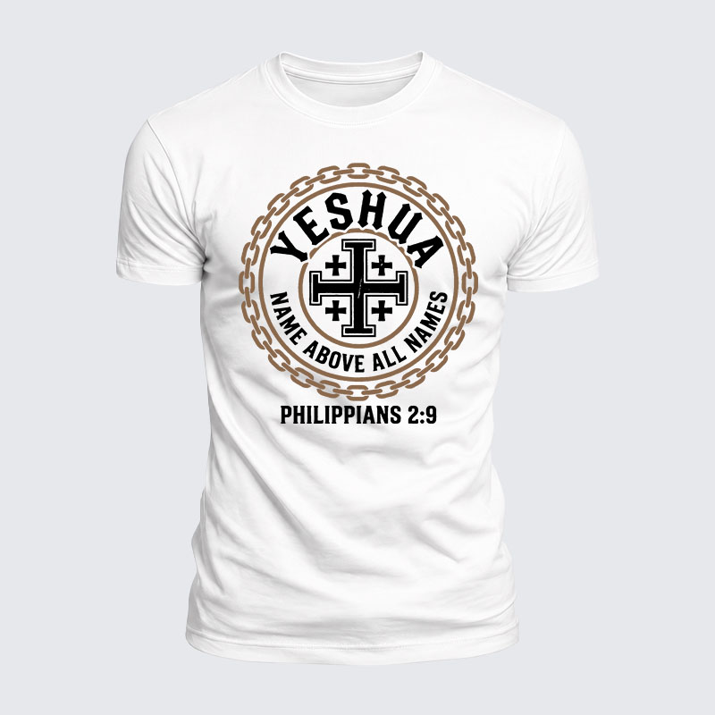 Luxe Mercerized Cotton Tee -  Yeshua Name Above All Names