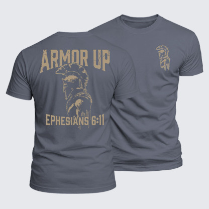 Luxe Mercerized Cotton Tee - Armor Up