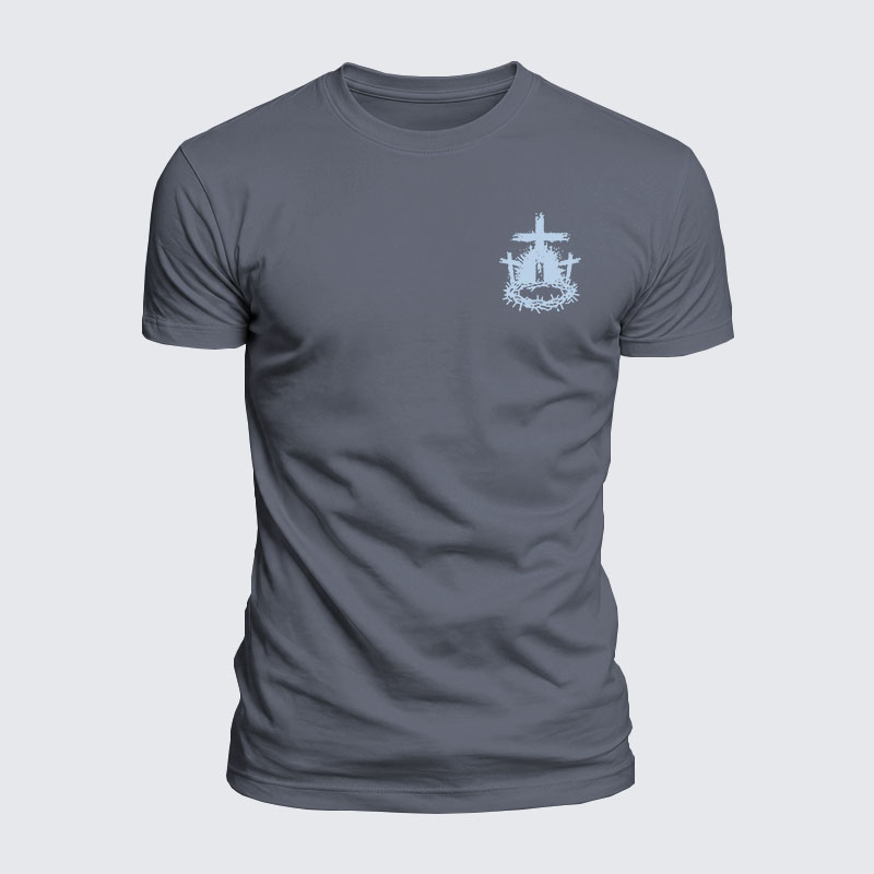 Luxe Mercerized Cotton Tee - Cross