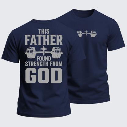 Heavyweight Cotton Tee - Strength In God