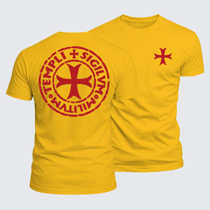 Luxe Mercerized Cotton Tee - Knights Templar