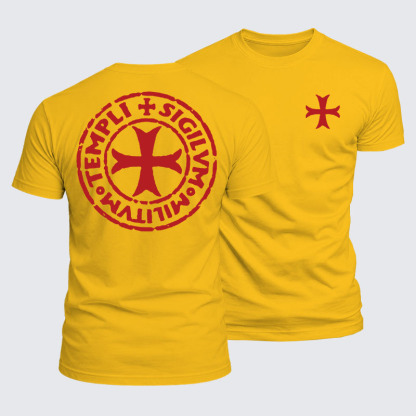 Luxe Mercerized Cotton Tee - Knights Templar