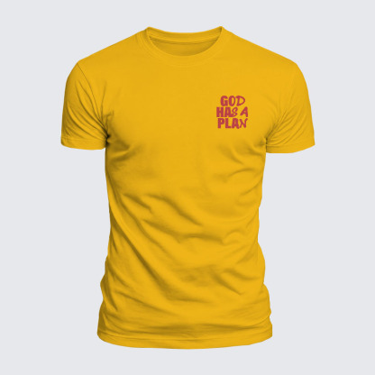 Luxe Mercerized Cotton Tee - God Has A Plan