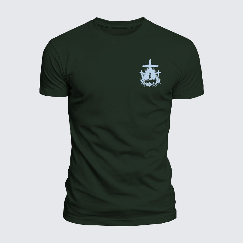 Luxe Mercerized Cotton Tee - Cross