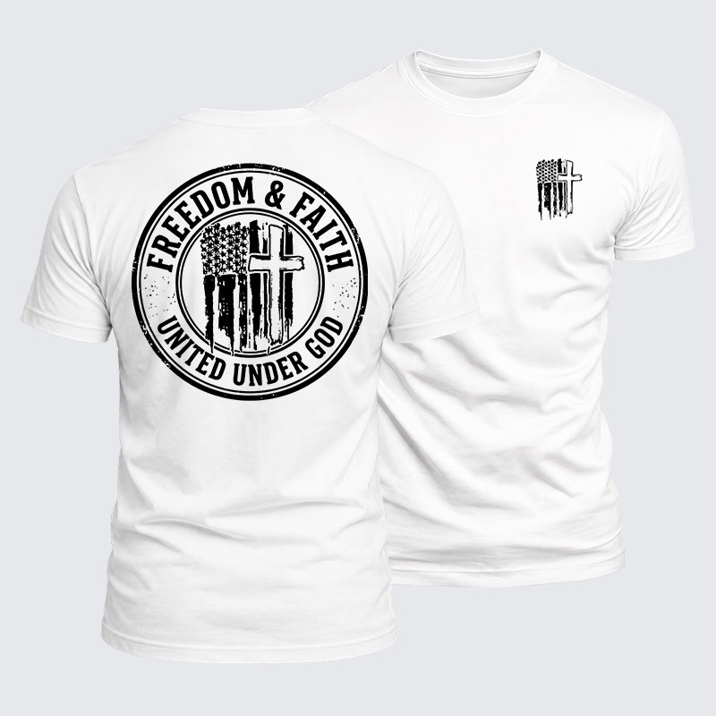 Luxe Mercerized Cotton Tee - Freedom
