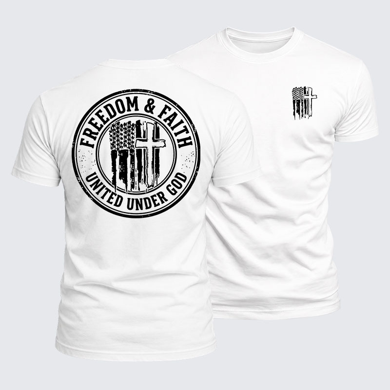 Luxe Mercerized Cotton Tee - Freedom