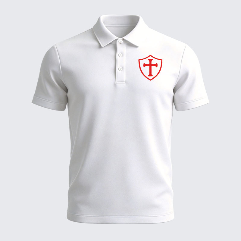 Men’s Premium Cotton Polo Shirt - Knights Templar
