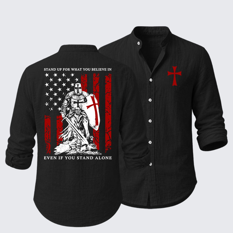 Stand Up For What You Believe Resort Casual Shirt
