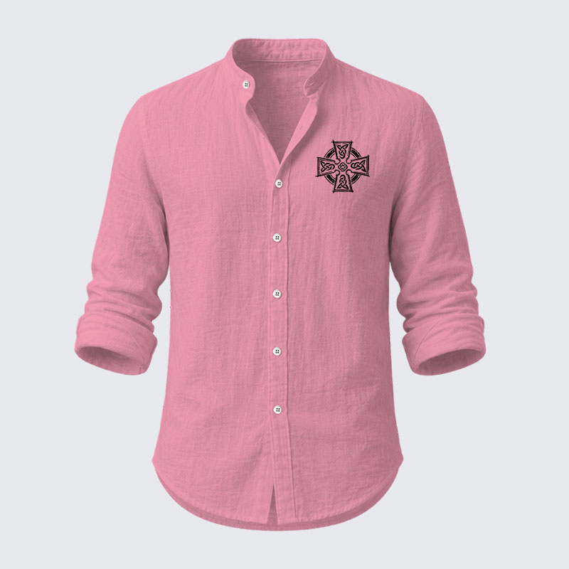 Celtic Cross Resort Casual Shirt