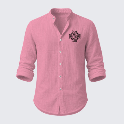 Celtic Cross Resort Casual Shirt