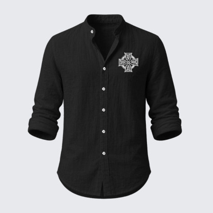 Celtic Cross Resort Casual Shirt