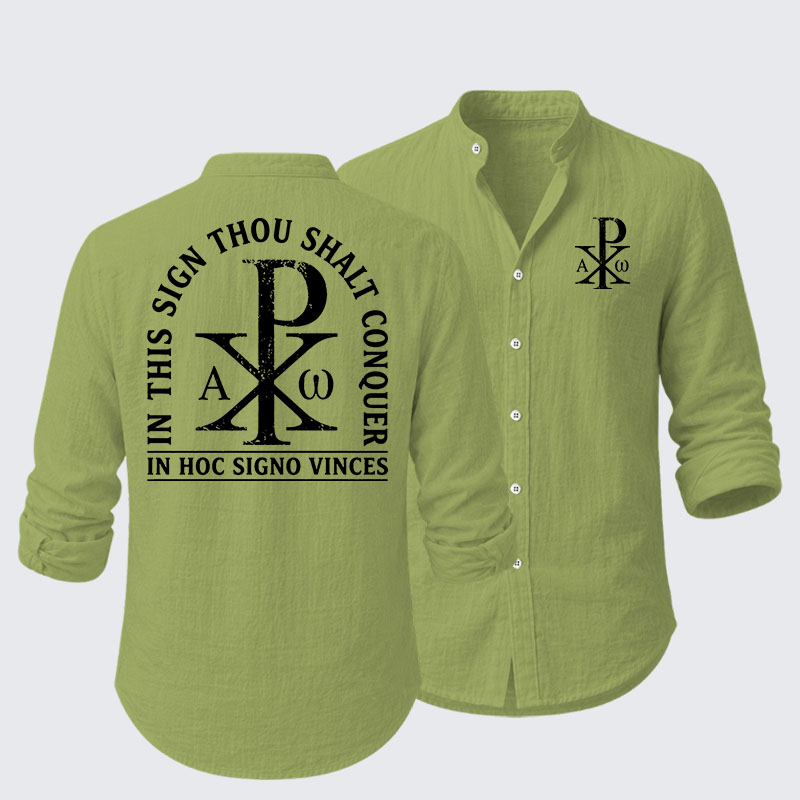 In Hoc Signo Vinces Resort Casual Shirt