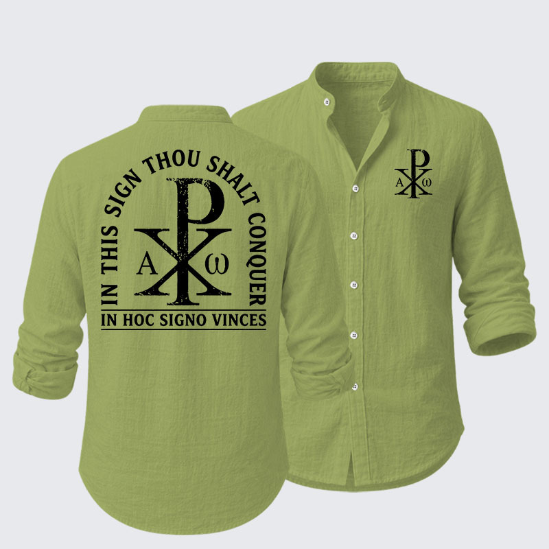 In Hoc Signo Vinces Resort Casual Shirt