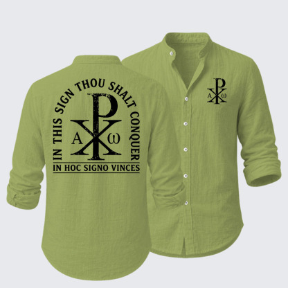 In Hoc Signo Vinces Resort Casual Shirt