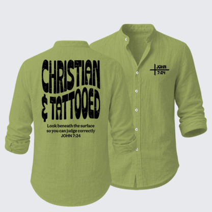 Christian & Tattooed Resort Casual Shirt