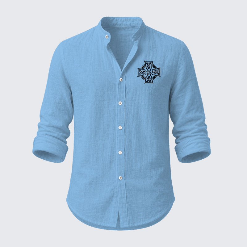 Celtic Cross Resort Casual Shirt