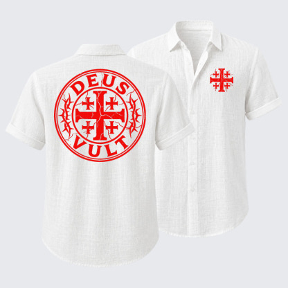 Deus Vult Short Sleeve Shirt