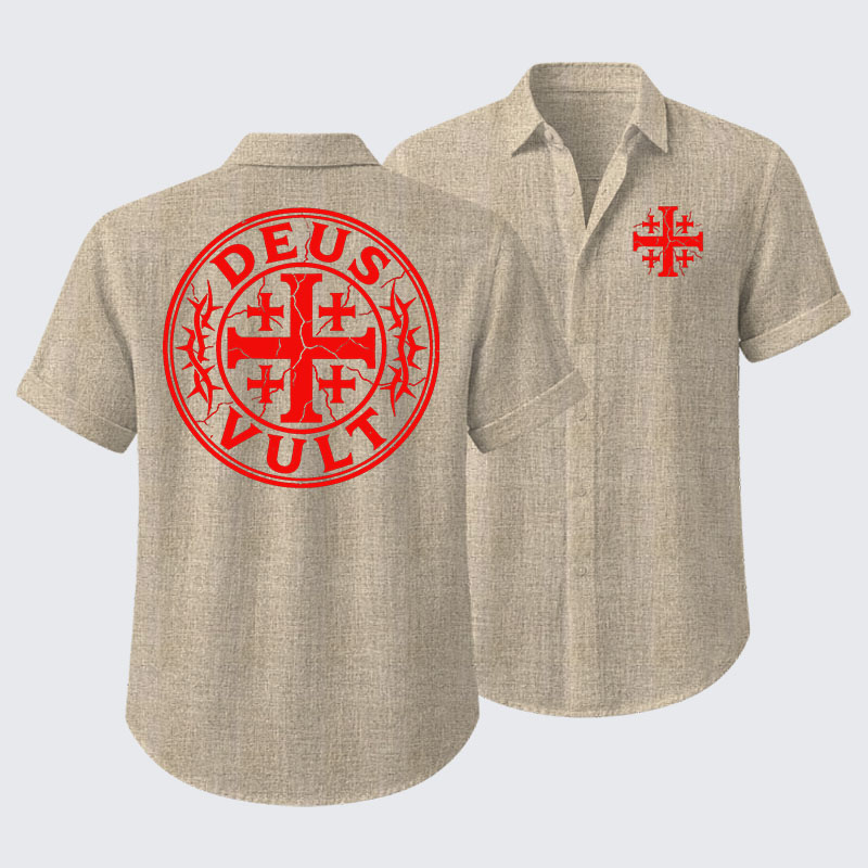 Deus Vult Short Sleeve Shirt