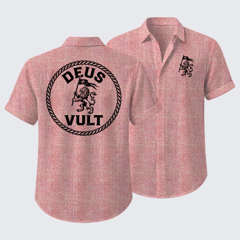 Deus Vult Short Sleeve Shirt