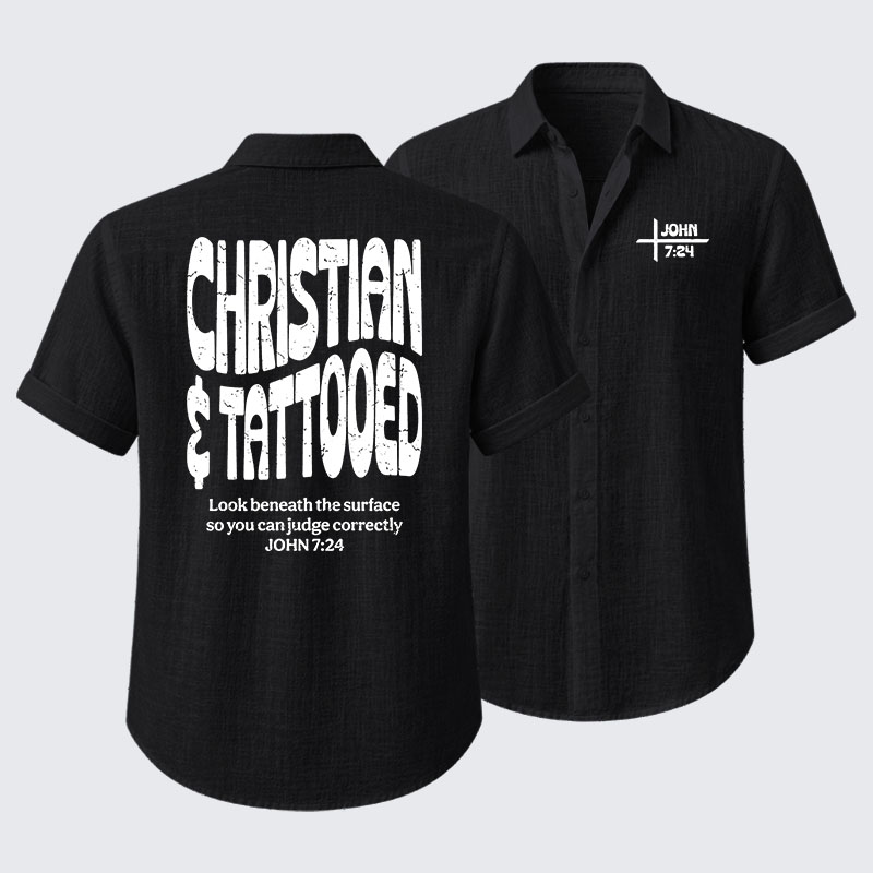 Christian & Tattooed Short Sleeve Shirt