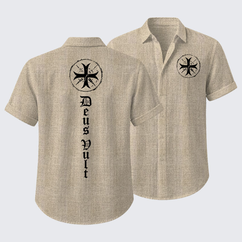 Deus Vult Short Sleeve Shirt