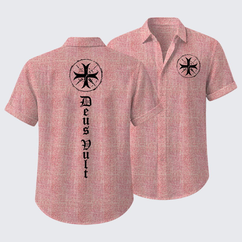 Deus Vult Short Sleeve Shirt