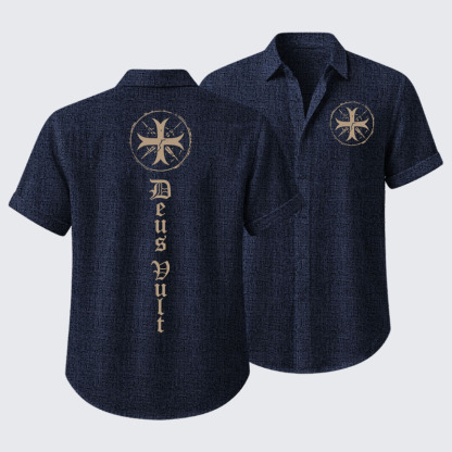 Deus Vult Short Sleeve Shirt