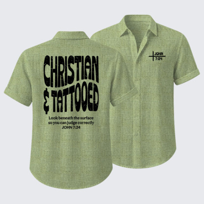 Christian & Tattooed Short Sleeve Shirt