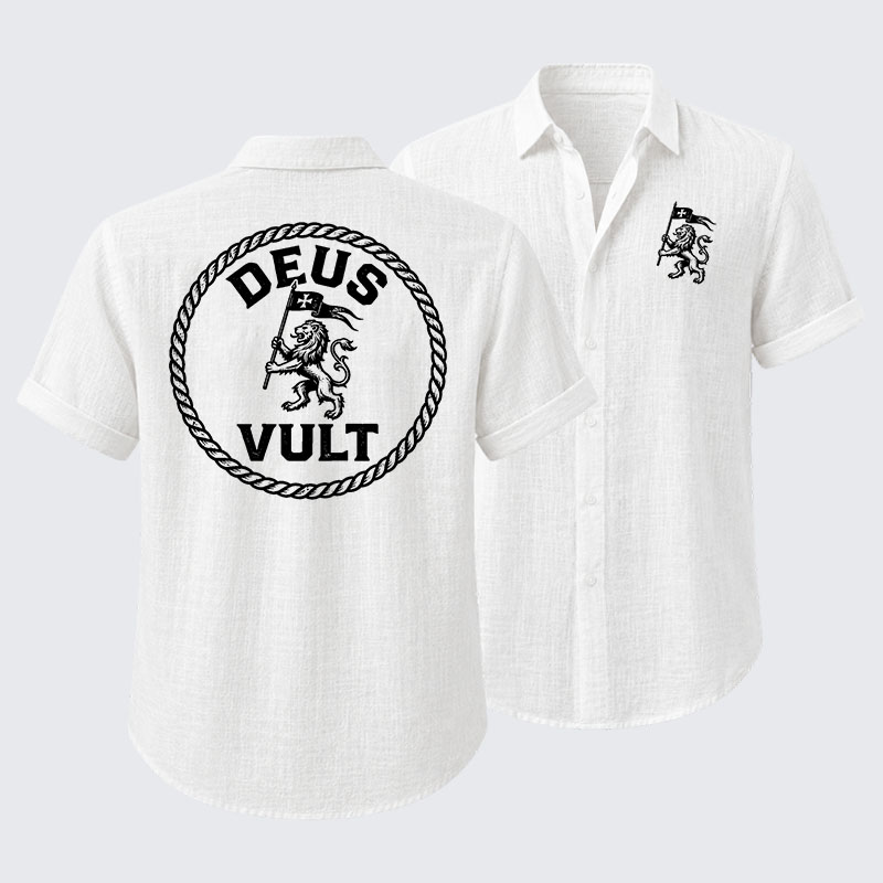 Deus Vult Short Sleeve Shirt