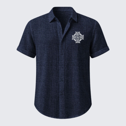 Celtic Cross Short Sleeve Shirt
