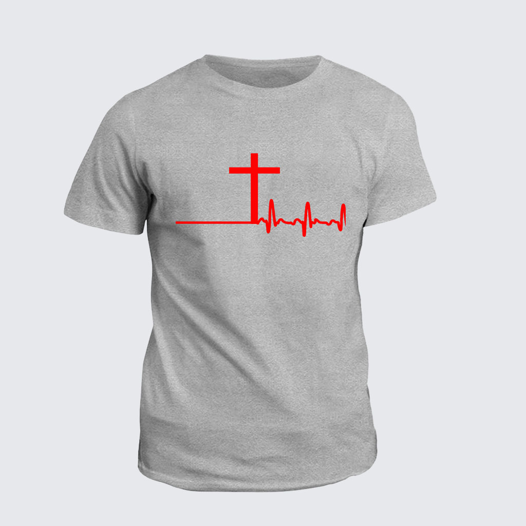 Classic Cotton Tee -  ECG Cross