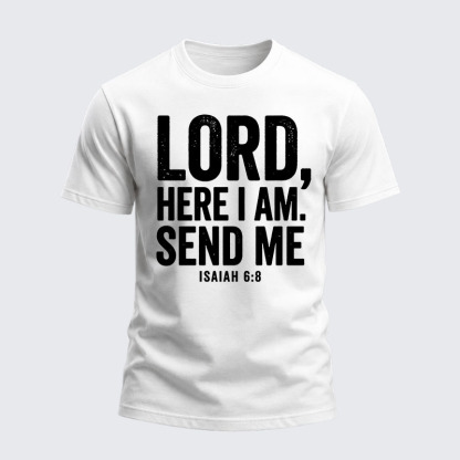 Heavyweight Cotton Tee - Send Me