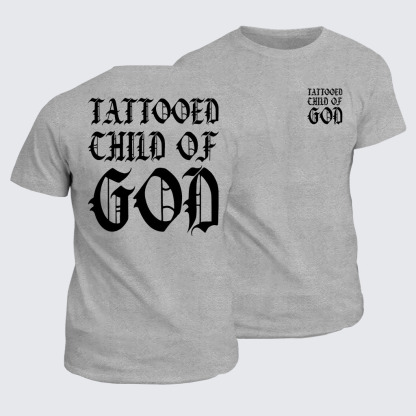 Classic Cotton Tee - Tattooed Child of God
