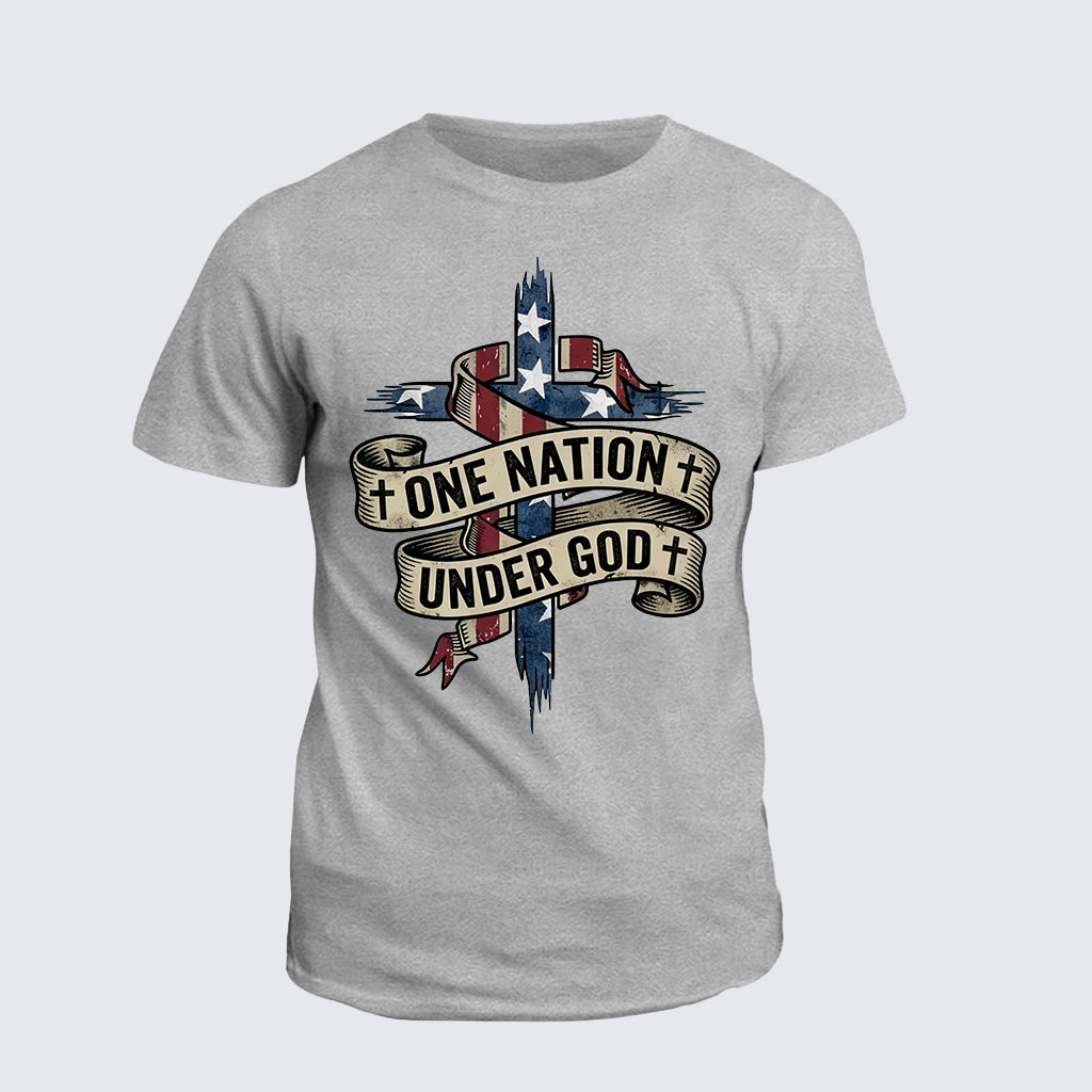 Classic Cotton Tee -  One Nation