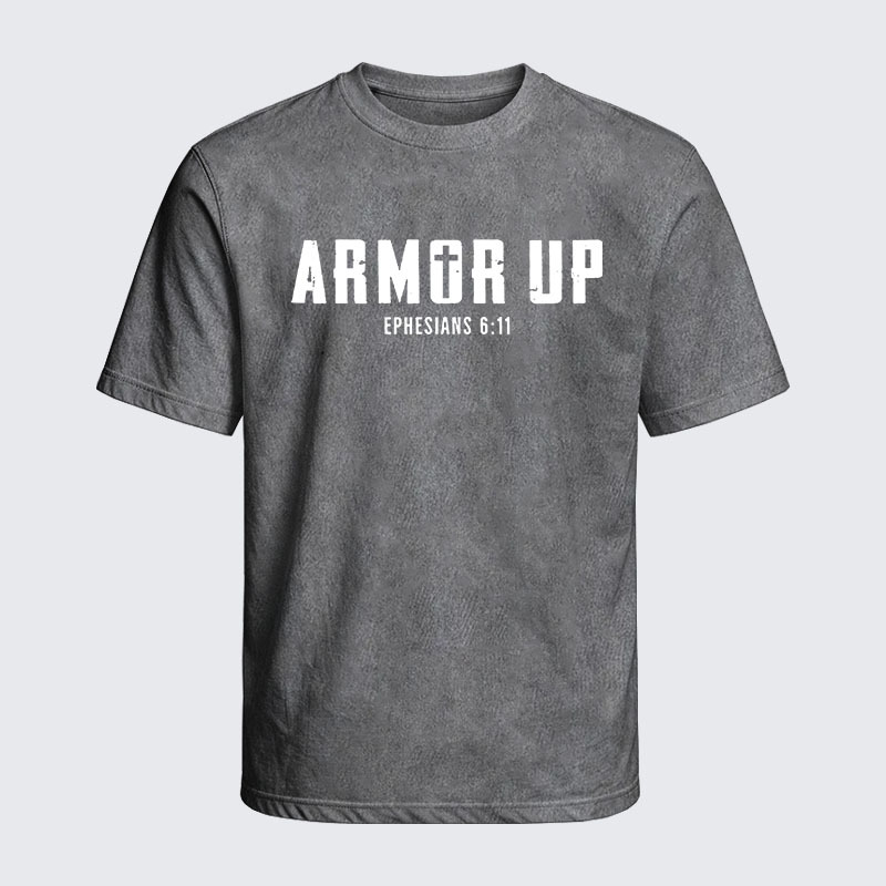 Washed T-Shirt - Armor Up