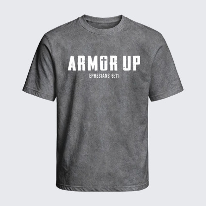 Washed T-Shirt - Armor Up