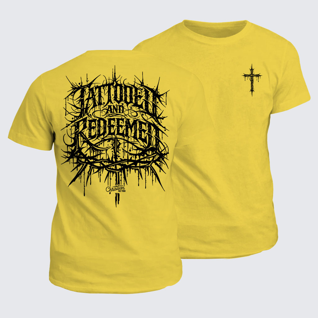 Classic Cotton Tee - Tattooed & Redeemed