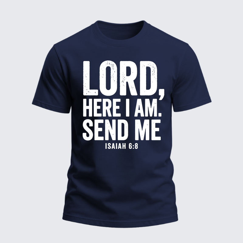 Heavyweight Cotton Tee - Send Me
