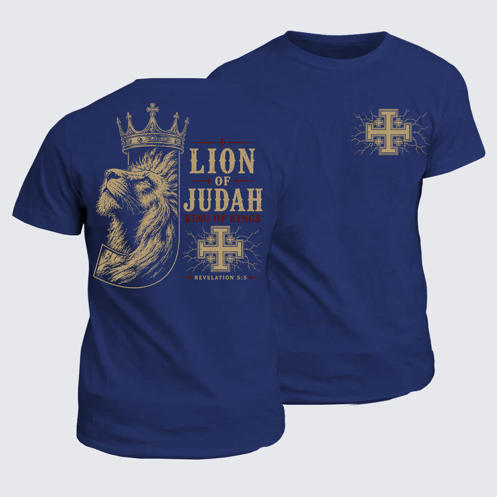 Classic Cotton Tee -  Lion of Judah