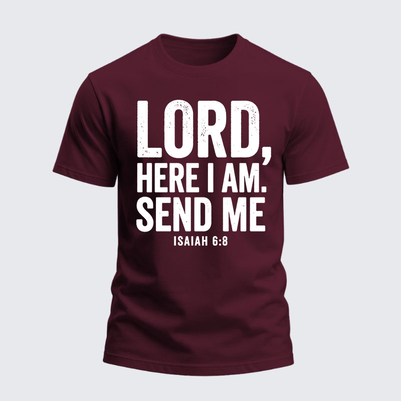 Heavyweight Cotton Tee - Send Me