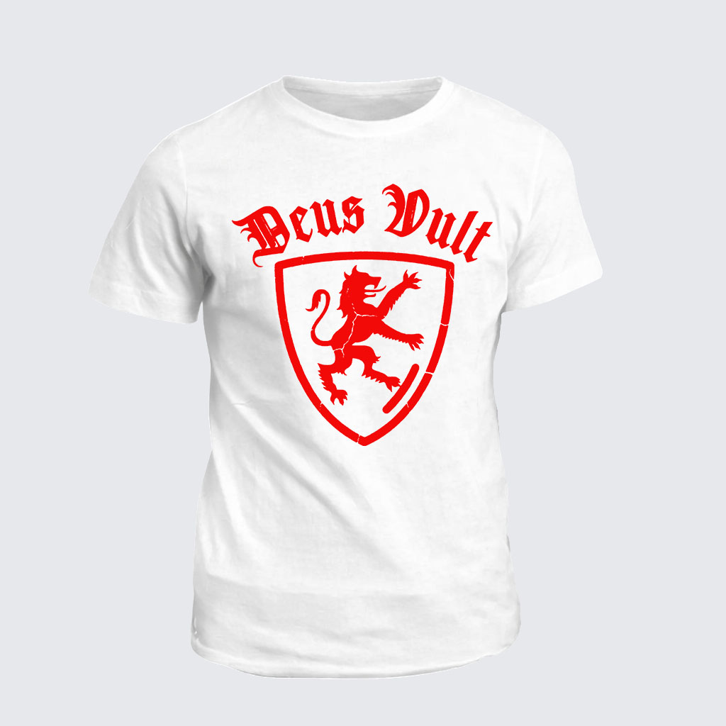 Classic Cotton Tee -  Deus Vult