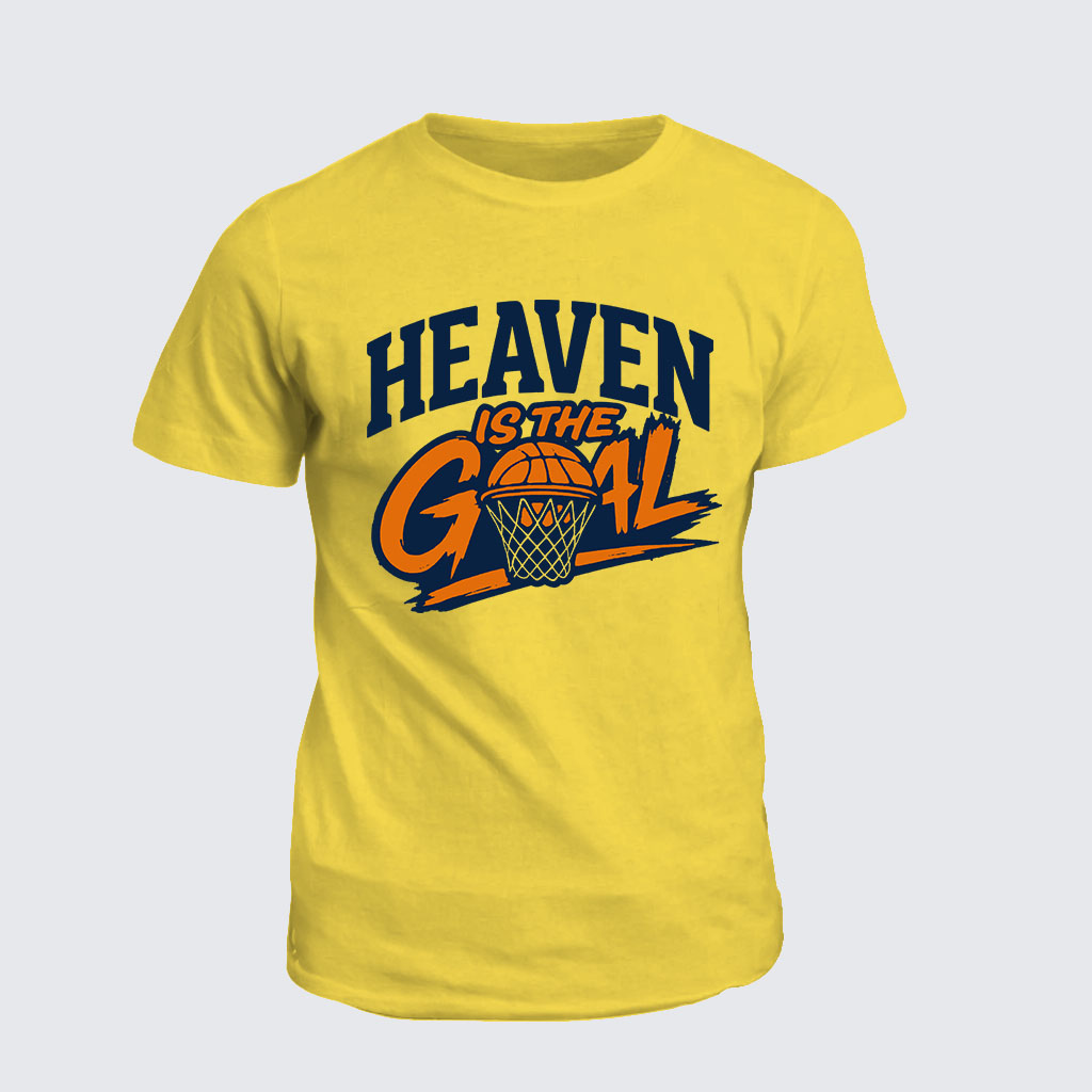 Classic Cotton Tee -  Heaven Is The Goal